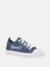 Guess Factory Laidie Knit Low-top Sneakers In Blue