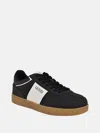 Guess Factory Lavert Low-top Sneakers In Black