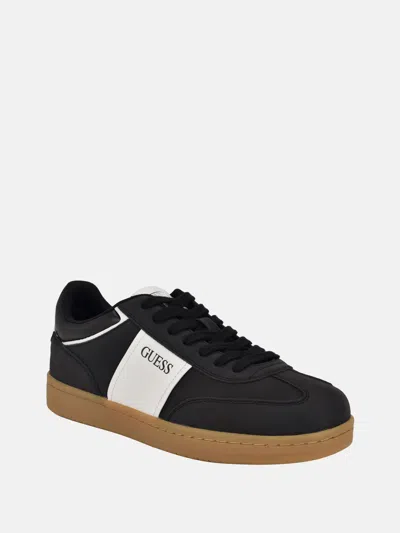Guess Factory Lavert Low-top Sneakers In Black