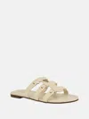 Guess Factory Leania Gladiator Slide Sandals In Multi