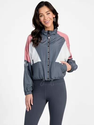 Guess Factory Leena Windbreaker Jacket In Multi