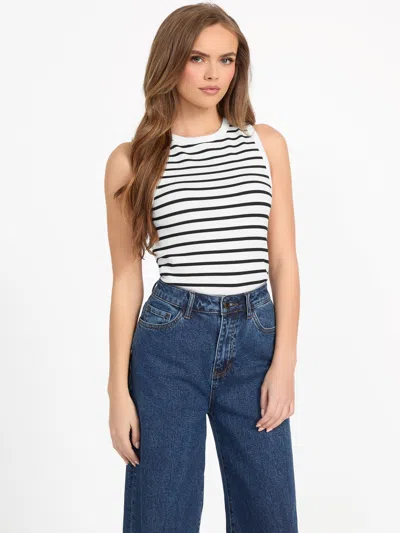 Guess Factory Lilianne Seamless Crewneck Tank In Multi