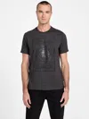 Guess Factory Limma Lion Crest Tee In Brown
