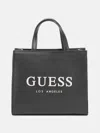 Guess Factory Lindey Mini Tote In Multi