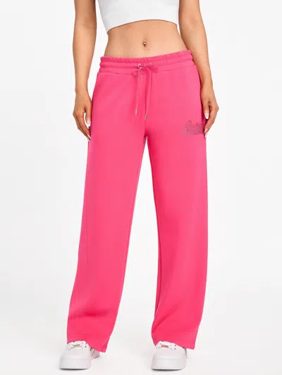 Guess Factory Linn Logo Wide Leg Active Pants