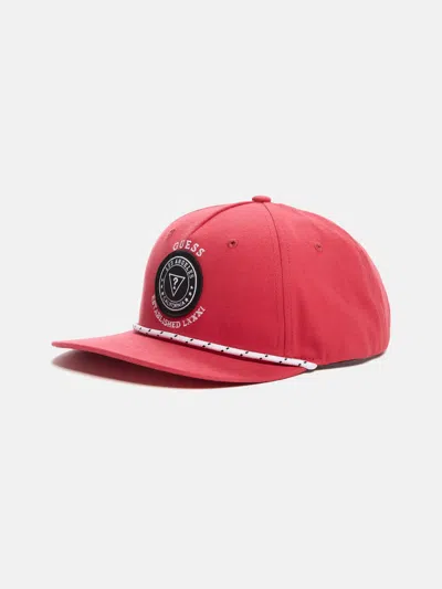 Guess Factory Logo Patch Baseball Hat