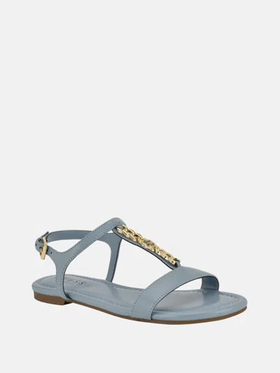 Guess Factory Lookon Chain Strap Sandals In Multi