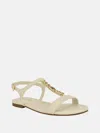 Guess Factory Lookon Chain Strap Sandals In White