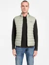 Guess Factory Luca Quilted Vest In Multi