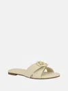 Guess Factory Lydia Signature Slide Sandals In Multi