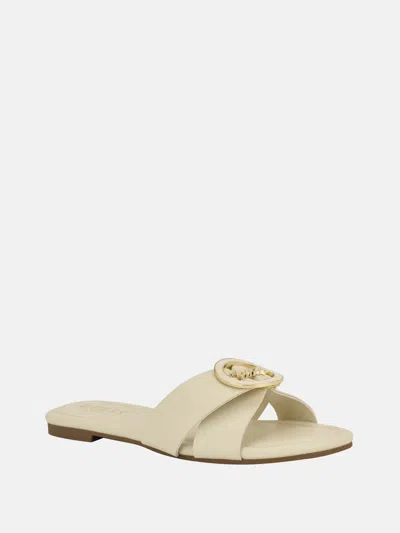 Guess Factory Lydia Signature Slide Sandals In Multi