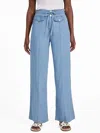 Guess Factory Lynette Chambray Pant In Blue