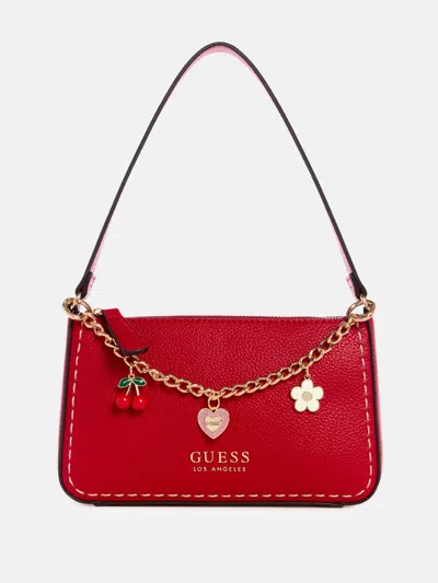 Guess Factory Lynne Charm Shoulder Bag