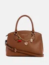Guess Factory Lynne Charm Small Satchel