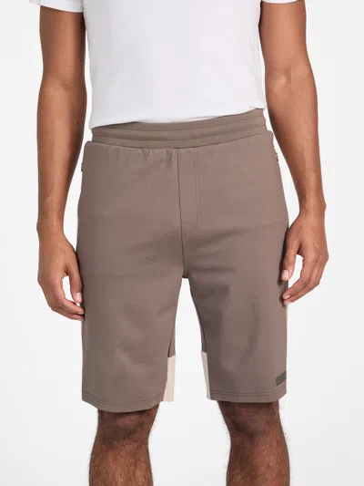 Guess Factory Mack Logo Mesh Shorts In Multi