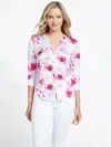 Guess Factory Maddy Printed Top In White