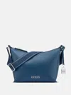 Guess Factory Maleena Convertible Bag In Blue