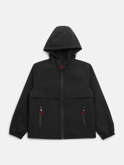 Guess Factory Kids' Manchester Nylon Jacket (7-16) In Blue