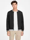 Guess Factory Manuel Flight Jacket In Black