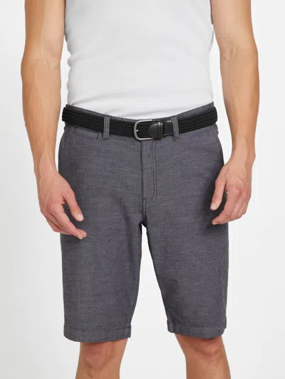 GUESS FACTORY MARIO TEXTURED SHORTS