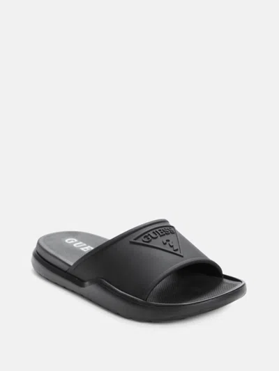 Guess Factory Marith Pool Slides In Black