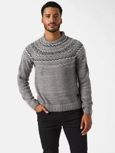 Guess Factory Marlo Crewneck Sweater In Gray