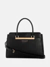 Guess Factory Marva Satchel In Black