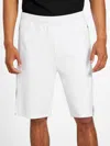 Guess Factory Julian Logo-tape Shorts In White