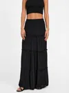 Guess Factory Melanie Maxi Skirt In Black
