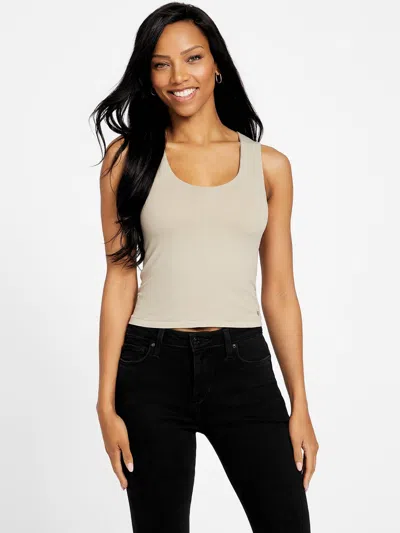 Guess Factory Melina Tank In Beige