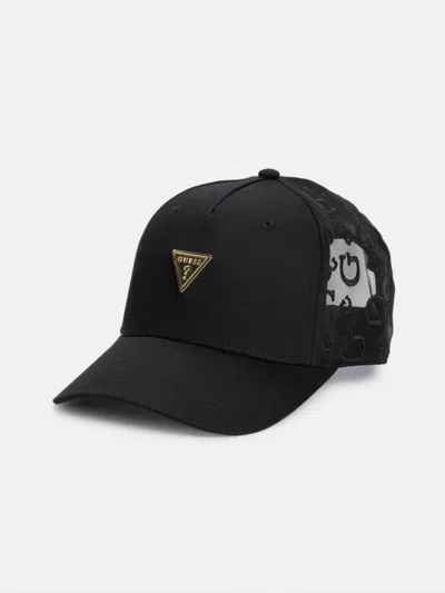 Guess Factory Mesh Baseball Hat In Black