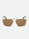 Guess Factory Metal Aviator Sunglasses