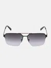 Guess Factory Metal Aviator Sunglasses