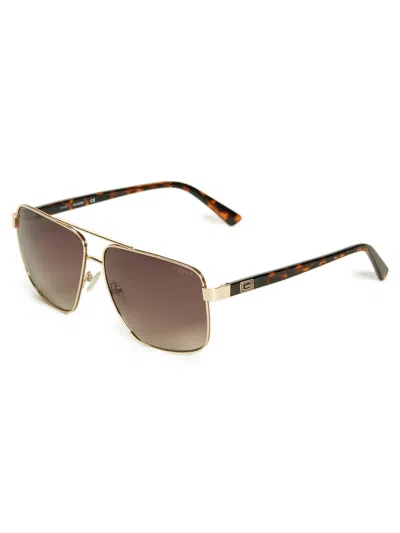 Guess Factory Metal Navigator Sunglasses In Multi
