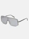 Guess Factory Metal Shield Sunglasses
