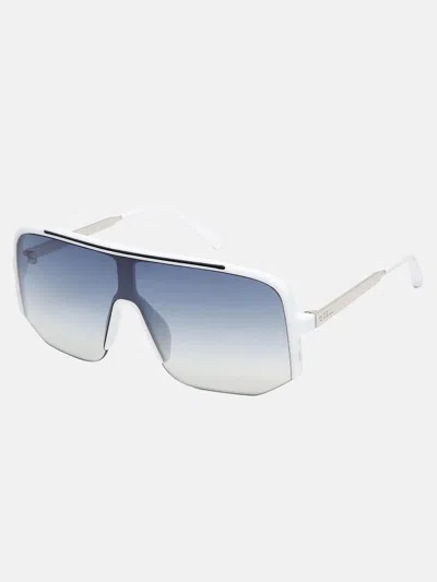 Guess Factory Metal Shield Sunglasses