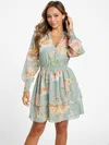 Guess Factory Michelle Short Floral Dress In Multi