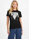 Guess Factory Michelly Model Tee In Black