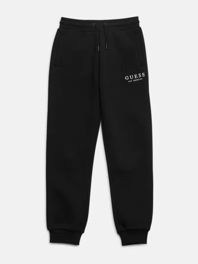 Guess Factory Kids' Miguel Logo Joggers (7-16) In Black