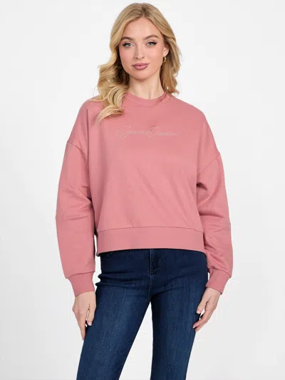 Guess Factory Milia Crewneck Pullover In Multi