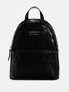 Guess Factory Millom Shiny Coated Logo Backpack