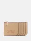 Guess Factory Millom Shiny Coated Logo Card Case