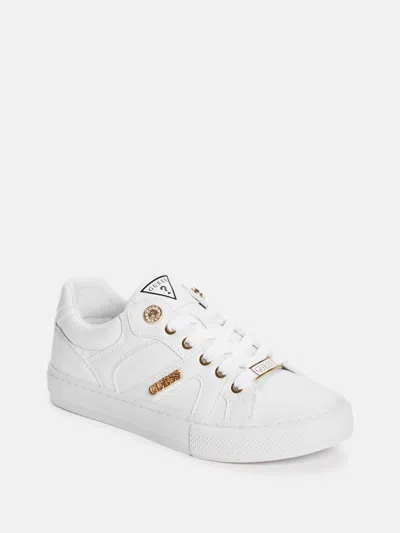 Guess Factory Mines Low-top Sneakers In White