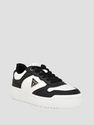 Guess Factory Miram Two-tone Sneakers In Multi