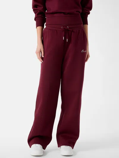 Guess Factory Mitzel Joggers In Burgundy