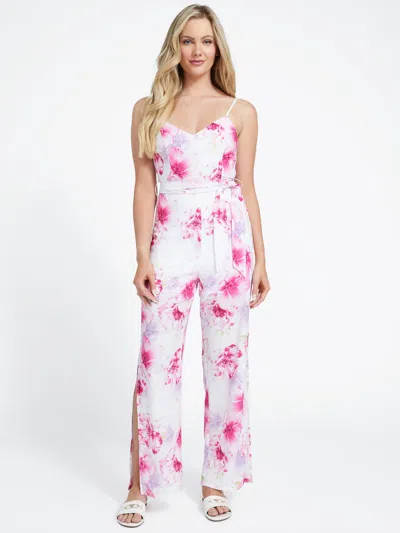 Guess Factory Miyah Printed Jumpsuit In Multi