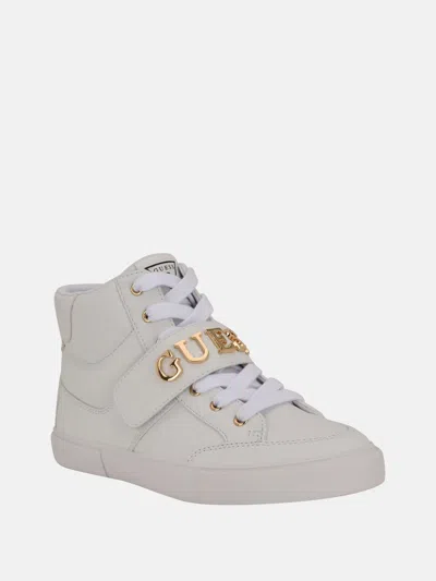 Guess Factory Mizzly Logo High-top Sneakers In Multi