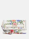 GUESS FACTORY NAIROBO FLORAL SLIM CLUTCH
