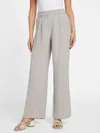 Guess Factory Nancy Wide-leg Trousers In Gray