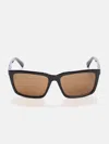 Guess Factory Narrow Square Plastic Sunglasses In Brown